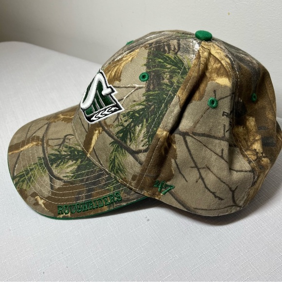 Roughriders cap hat. Camo. One size. 47 - Picture 2 of 5